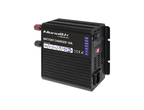Inteligentna ładowarka Monolith do akumulatorów LiFePO4 AGM GEL SLA 10A 12V
