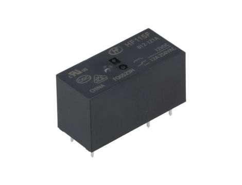 HF115F/012-1Z1A Przekaźnik elektromagnetyczny SPDT Ucewki: 12VDC 12A PCB