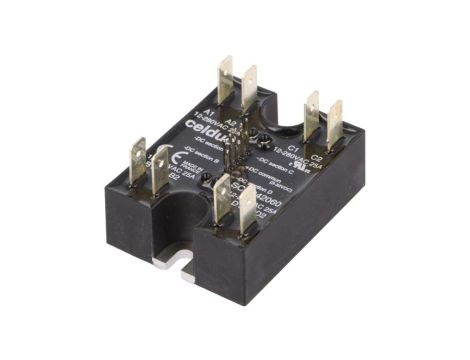 SCQ842060 Przekaźnik półprzewodnikowy 25A Uprzeł: 24...280VAC 4-kanałowy