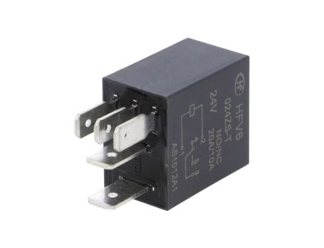 Przekaźnik elektromagnetyczny SPDT Ucewki: 24VDC 30A 360 HFV6/024ZS-T