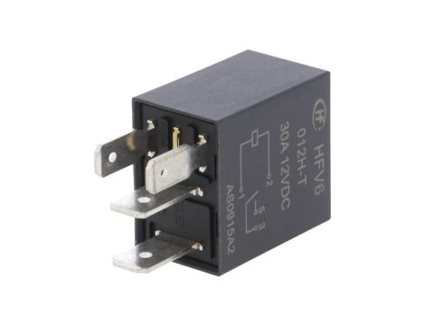 HFV6/012H-T Przekaźnik elektromagnetyczny SPST-NO Ucewki: 12VDC 30A 90