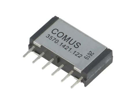 Przekaźnik kontaktronowy DPST-NO Ucewki: 12VDC 500mA 10W THT 3570.1421.122