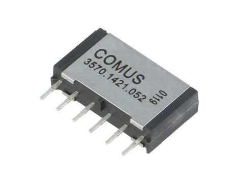 Przekaźnik kontaktronowy DPST-NO Ucewki: 5VDC 500mA 10W THT 3570.1421.052