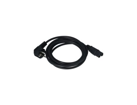 Kabel zasilający OMY do serwera z wtyczką IEC C15 10A czarny 3m