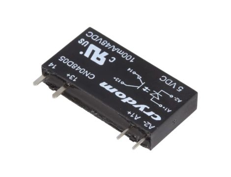 CN048D05 Przekaźnik półprzewodnikowy Uster: 3...12VDC 100mA 0...48VDC THT