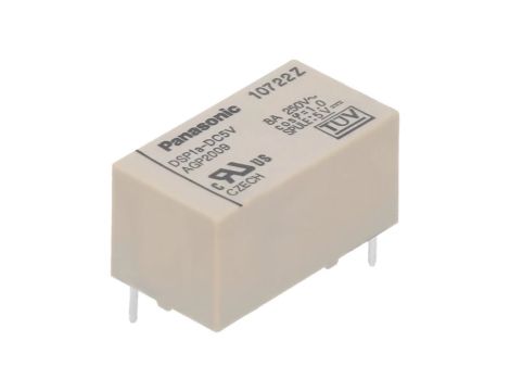 DSP1A-DC5V Przekaźnik elektromagnetyczny SPST-NO Ucewki: 5VDC 8A/250VAC
