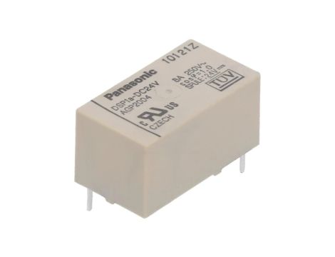 DSP1A-DC24V Przekaźnik elektromagnetyczny SPST-NO Ucewki: 24VDC 8A/250VAC