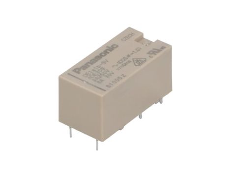 DE1A1B-5V Przekaźnik elektromagnetyczny SPST-NO + SPST-NC Ucewki: 5VDC