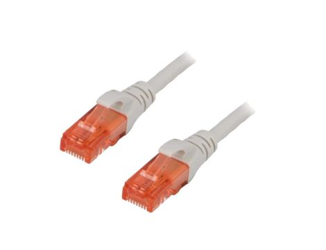 DK-1617-200 Patch cord U/UTP 6 linka Cu LSZH szary 20m 26AWG
