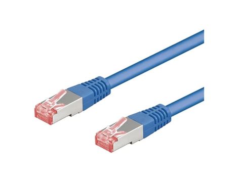 S/FTP6-CU-300BL Patch cord S/FTP 6 linka Cu LSZH niebieski 30m 28AWG