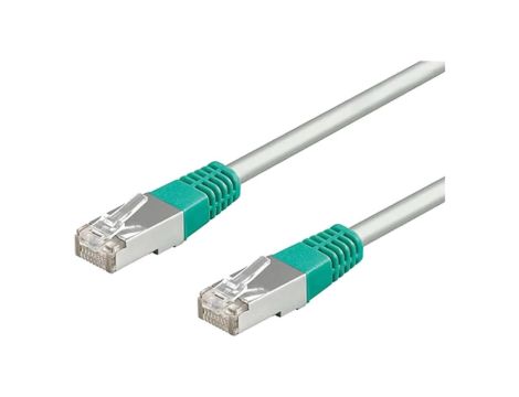 S/FTP6-CU-CR-050 Patch cord S/FTP 6 linka Cu LSZH szary 5m bezhalogenowy