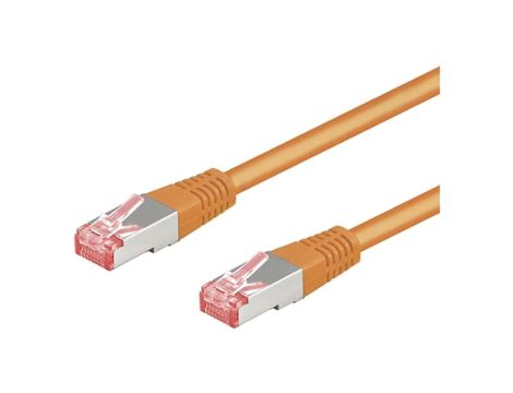 S/FTP6-CU-050OR Patch cord S/FTP 6 linka Cu LSZH pomarańczowy 5m 28AWG