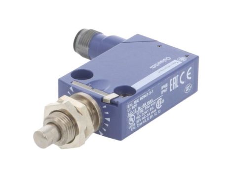 XCMD21F0C12 Wyłącznik krańcowy, trzpień Ø7mm i dodatkowe mocowanie, 6A