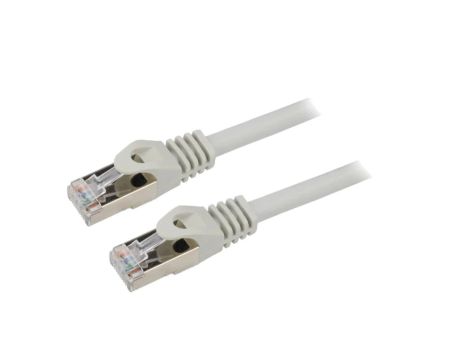 PP6A-LSZHCU-35M Patch cord S/FTP 6a drut Cu LSZH szary 35m 27AWG Cablexpert