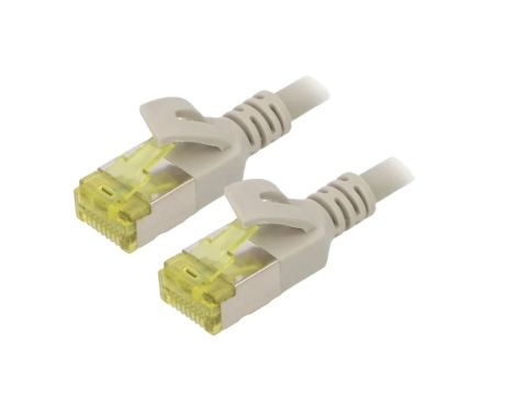 DK-1624-A-070S Patch cord U/FTP 6a linka Cu LSZH szary 7m 28AWG