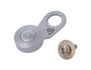 ZCY19 Głowica napędowa, dźwignia R 34.4mm. rolka metalowa Ø19mm