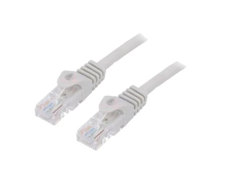PP6U-30M Patch cord U/UTP 6 linka CCA PVC szary 30m 26AWG Cablexpert