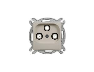 ICON Mechanizm gniazda multimedialnego 3F DATA (UPC) taupe 60IGMU