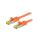 S/FTP7-CU-050OR Patch cord S/FTP 6a linka Cu LSZH pomarańczowy 5m 26AWG