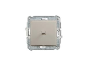 MINI Mechanizm łącznika krzyżowego w stylu amerykańskim (jeden klawisz bez piktogramu) taupe 60MWPUS-6.1