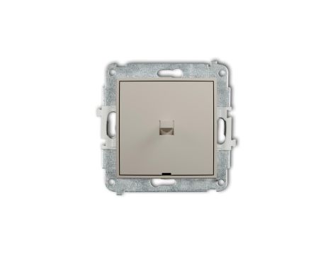 MINI Mechanizm łącznika krzyżowego w stylu amerykańskim (jeden klawisz bez piktogramu) taupe 60MWPUS-6.1