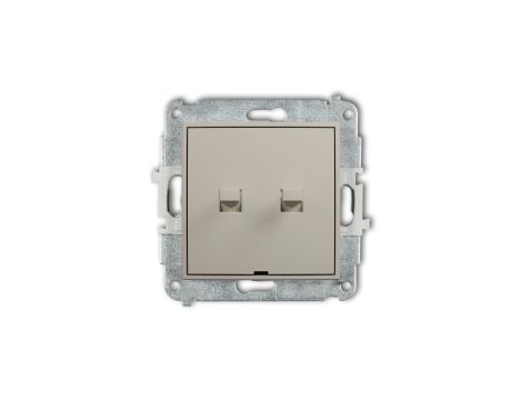 MINI Mechanizm łącznika świecznikowego w stylu amerykańskim taupe 60MWPUS-2