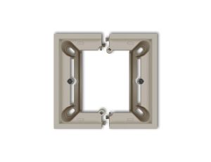 MINI Puszka natynkowa pojedyncza, składana MINI taupe 60DPU-1