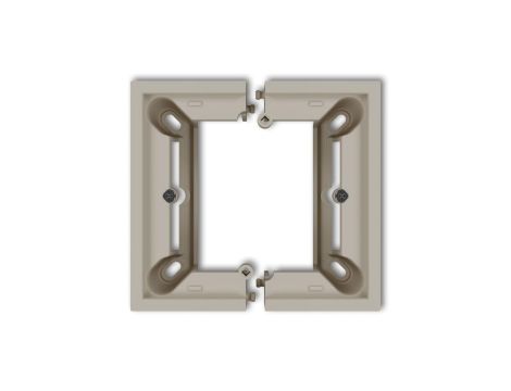 MINI Puszka natynkowa pojedyncza, składana MINI taupe 60DPU-1