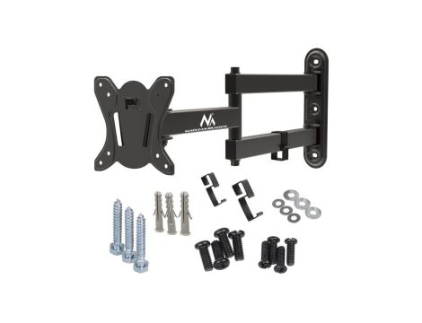 Uchwyt do telewizora lub monitora Maclean, max. VESA 100x100, 13-32, 30kg, czarny, MC-417