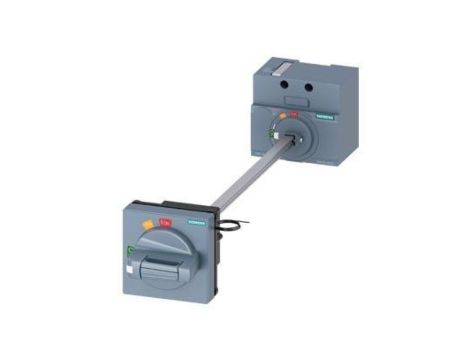 Napęd obrotowy drzwiowy z pokrętłem szarym i podświetleniem LED do 3VA10/11 3VA9157-0FK23