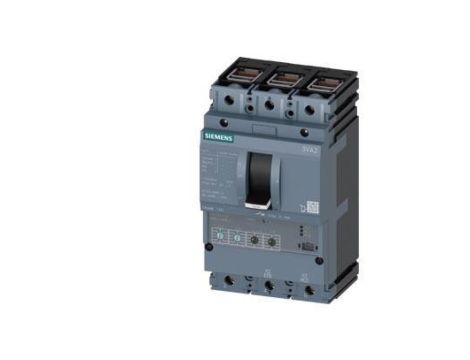 Wyłącznik mocy 3P 160A Icu 85kA 415V AC wyzwalacz elektroniczny ETU350 LSI przyłącza ramowe 3VA2116-6HN36-0AA0