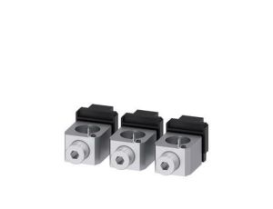 Zaciski przewodu okrągłego Cu/Al 3P z zaciskiem pomocniczym przewód 50-300mm2 do 3VA13/14/23/24 3VA9383-0JG13