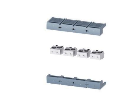 Przyłącza tunelowe do podłączenia 2 przewodów Cu/Al z osłoną 2x120-300mm2 4P do 3VA15/25 3VA9504-0JB23