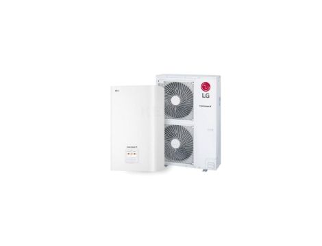 Monoblokowa Pompa ciepła LG Therma V Hydrosplit 12 kW 400V W55/A++ HU123MRB