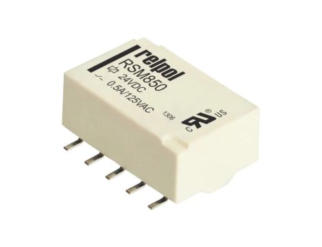 RSM85061128M1024 Przekaźnik: elektromagnetyczny DPDT Ucewki: 24VDC 2A 2A/30VDC