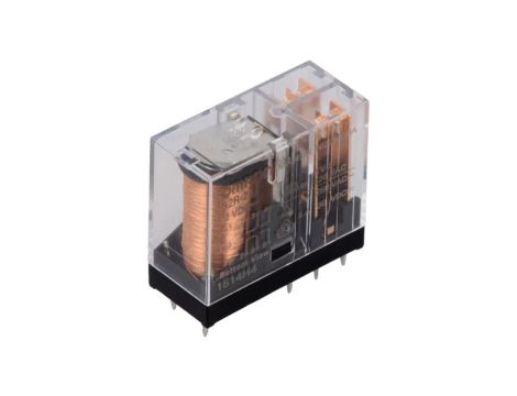 G2R-2-H-DC12 Przekaźnik: elektromagnetyczny DPDT Ucewki: 12VDC 3A/250VAC