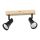 Lampa sufitowa TRIEST kolor czarny mat/drewno metal, 2xGU10 IP20 JP01A-SP-03S-BWD.356 Zuma Line
