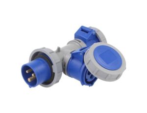 94326103 Złącze zasilające AC, rozgałęźnik, męskie/żeńskie, 16A/230VAC