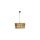 Lampa wisząca CAMILLE kolor złoty/przezroczysty bursztynowy metal/szkło, 16xE14 IP20 19101/16 Zuma Line