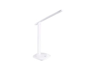 Lampka Biurkowa Nocna LED 8W CCT 3in1 3000-6500K Szkolna Biała TOLEDO GOLDLUX (Polux)