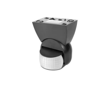 Czujnik ruchu PIR Maclean, na podczerwień, IP65, szary, zasięg 12m, MCE201 GR