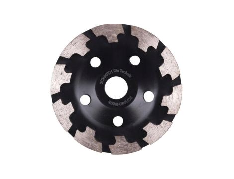 Tarcza diamentowa 125 do szlifowania betonu kamienia turbo typ T Schmith