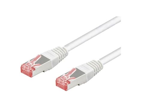 S/FTP6-CU-200WH Patch cord S/FTP 6 linka Cu LSZH biały 20m 28AWG