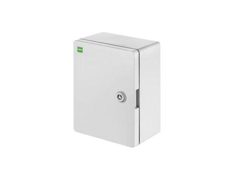 INDUSTRIAL SR4 obudowa z tworzywa ABS 210x280x130 z płytą metalową IP65 szary 2760-00