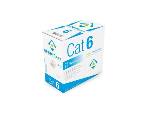 UTP kabel kat.6 LSOH 4x2x23AWG 305m klasa palności Dca ALANTEC 25 lat gwarancji