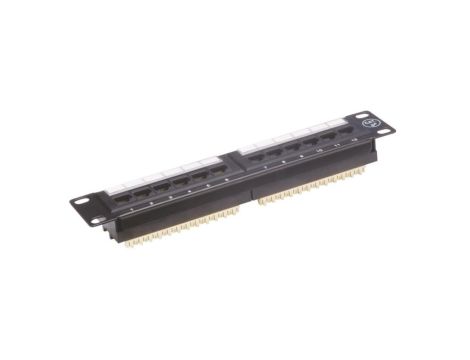 Patch panel UTP 12 portów LSA 10 1U ALANTEC - ALANTEC