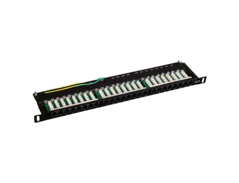 Patch panel OPTIMUM UTP kat.6 24 porty LSA 0.5U ALANTEC - ALANTEC