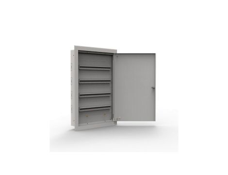 Rozdzielnica modułowa p/t metalowa 4x24 523x815x130 RAL9003 IP30 MP96/4/24