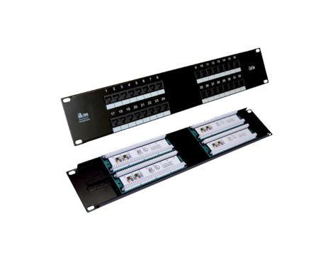 Patch panel UTP kat.5e 32 porty LSA 2U ALANTEC - ALANTEC