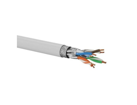 Kabel S/FTP kat.7 euroclass B2ca LSOH 4x2x23AWG 1000 MHz (10Gb/s) 500m 25 lat gwarancji ALANTEC, badanie jakości laboratorium IN